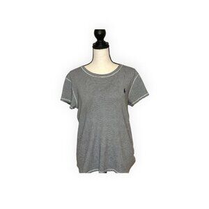 Ralph Lauren Black & White Striped Shirt